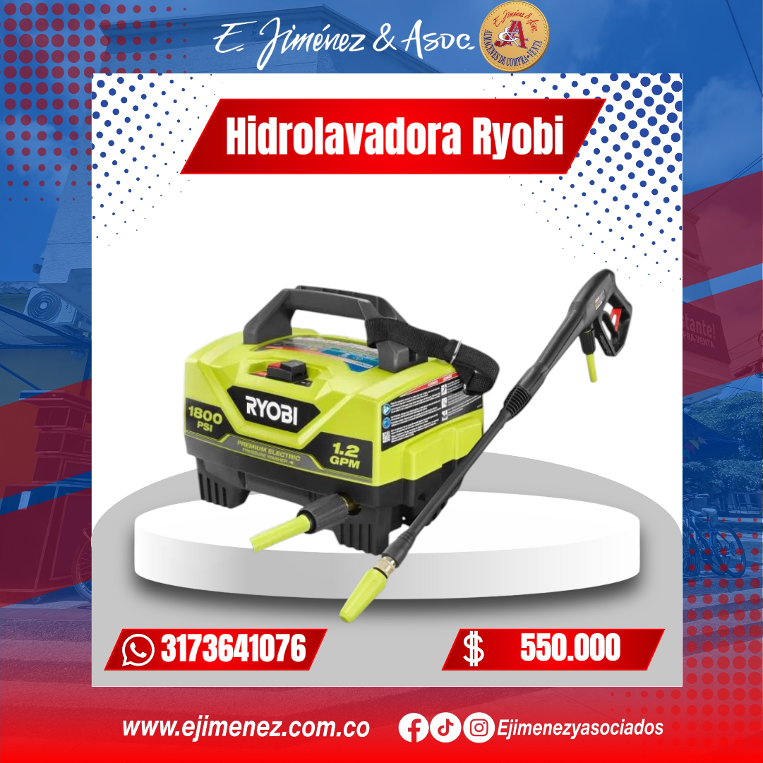 Hidrolavadora Ryobi (1)